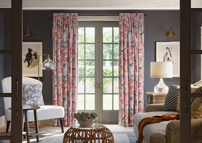 Acer, Mulberry - Made to Measure Curtain - Image 3